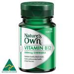 Nature's Own Vitamin B12 250mcg 75 Tabs